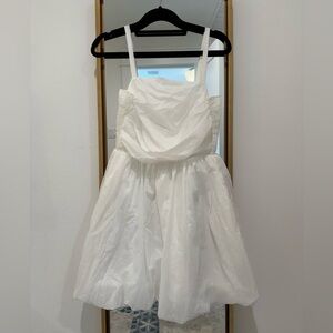 Amanda Uprichard White Bubble Mini Dress | NEVER WORN
